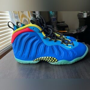 Nike Little Posite One "Game Royal/Yellow Strike/Laser Blue